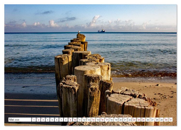 Produktbild: Sch&ouml;nes Mecklenburg-Vorpommern - Landschaften am Meer (hochwertiger Premium Wandkalender 2026 DIN A2 quer), Kunstdruck in Hochglanz
