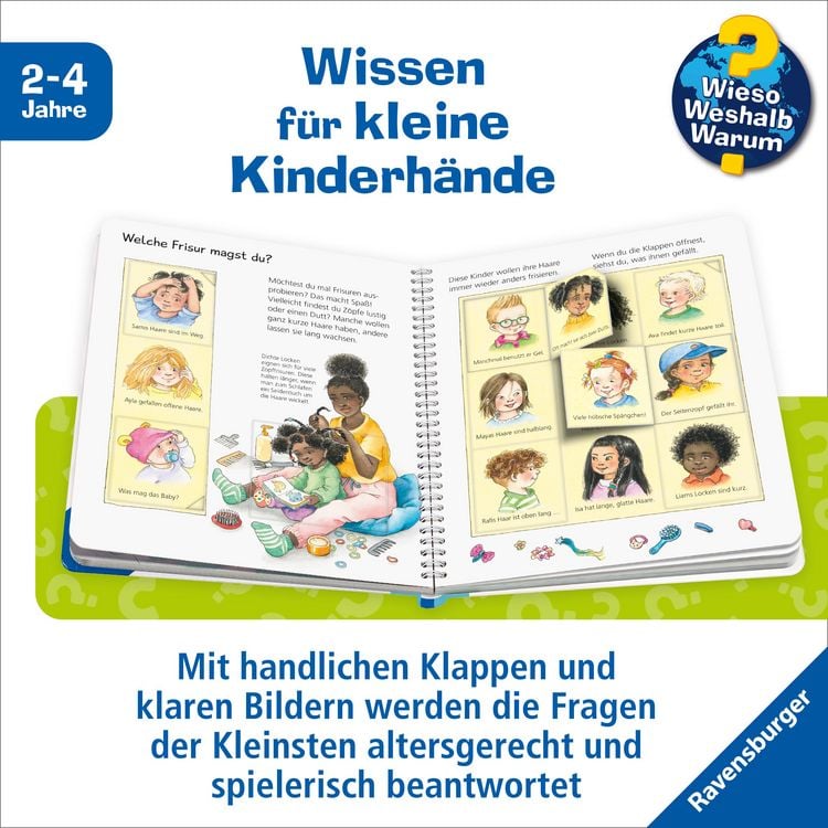Wieso? Weshalb? Warum? junior, Band 79 - Kämmen, schneiden, Haare waschen