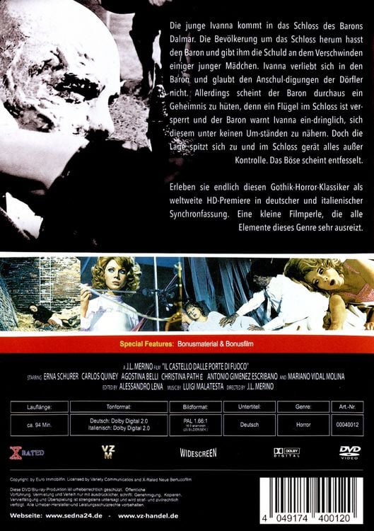 Produktbild: Das Geheimnis von Schlo&szlig; Monte Christo - Uncut (inkl. Bonusfilm)