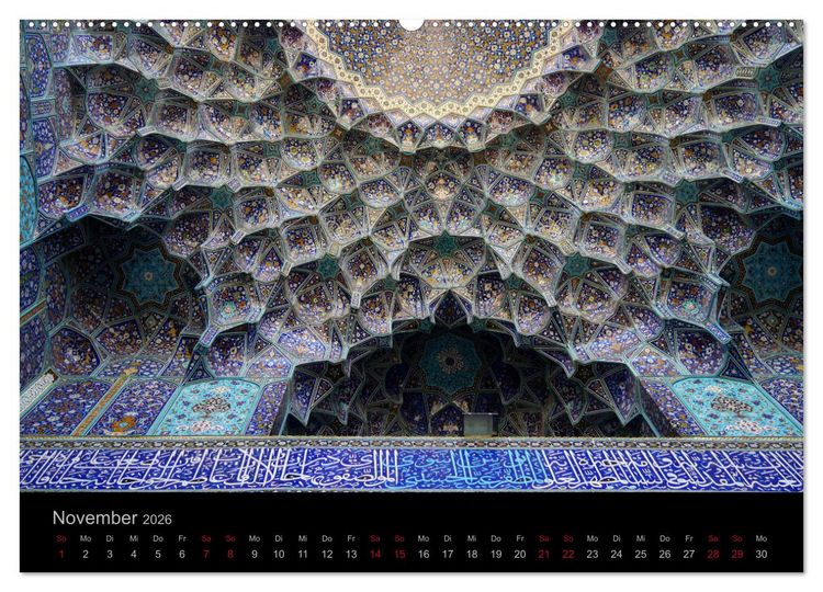 Produktbild: Iran - Impressionen einer Reise (hochwertiger Premium Wandkalender 2026 DIN A2 quer), Kunstdruck in Hochglanz