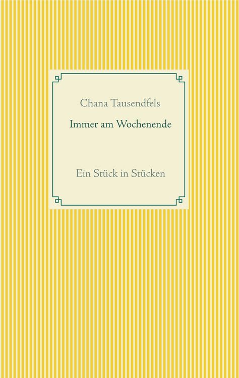Produktbild: Immer am Wochenende