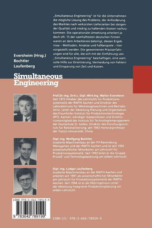 Simultaneous Engineering