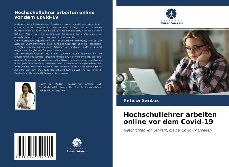Produktbild: Hochschullehrer arbeiten online vor dem Covid-19