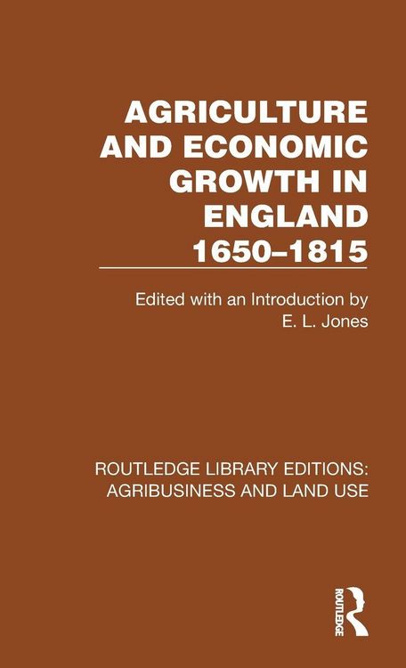 Produktbild: Agriculture and Economic Growth in England 1650-1815