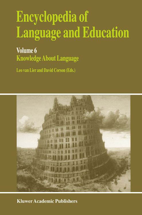 Produktbild: Encyclopedia of Language and Education