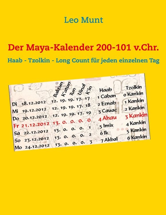 Produktbild: Der Maya-Kalender 200-101 v.Chr.