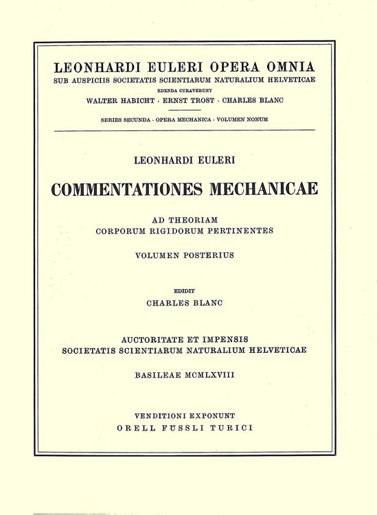 Produktbild: Mechanica corporum solidorum 2nd part