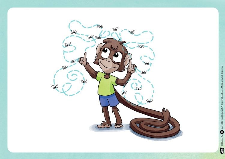 Produktbild: Kiki, der kleine Affe. Eine Kinesiologie-Mitmachgeschichte