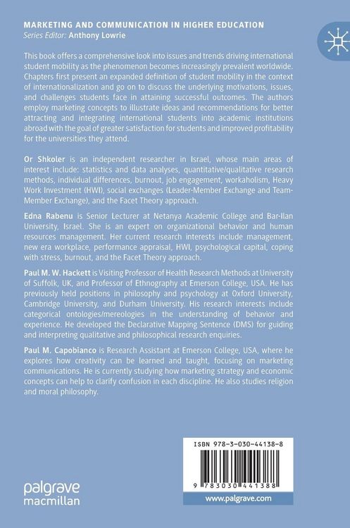 Produktbild: International Student Mobility and Access to Higher Education