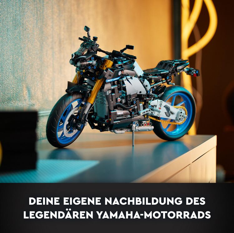 Produktbild: LEGO Technic 42159 Yamaha MT-10 SP, Motorrad-Modellbausatz f&uuml;r Erwachsene