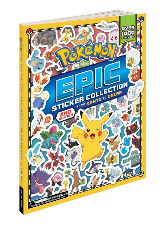 Produktbild: Pokemon Epic Sticker Collection 2nd Edition: From Kanto to Galar