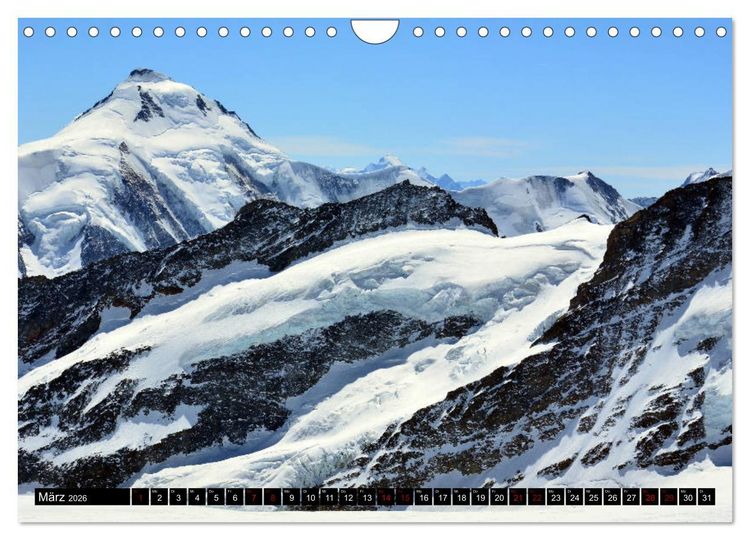 Produktbild: Bergmagie &ndash; Fotos aus dem Berner Oberland (Wandkalender 2026 DIN A4 quer), CALVENDO Monatskalender