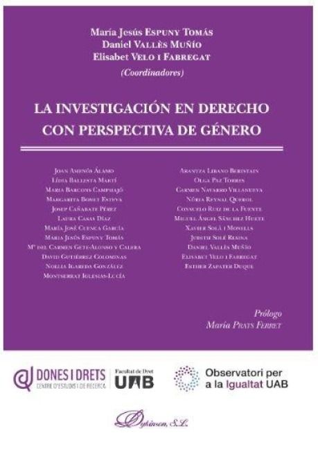 Produktbild: La investigaci&oacute;n en derecho con perspectiva de g&eacute;nero