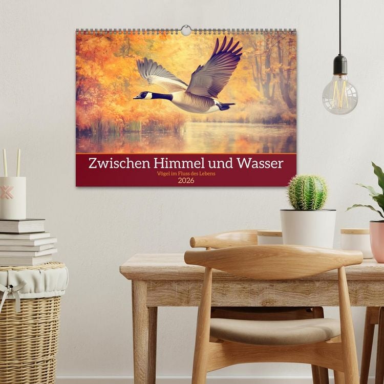 Produktbild: Zwischen Himmel und Wasser (Wandkalender 2026 DIN A3 quer), CALVENDO Monatskalender