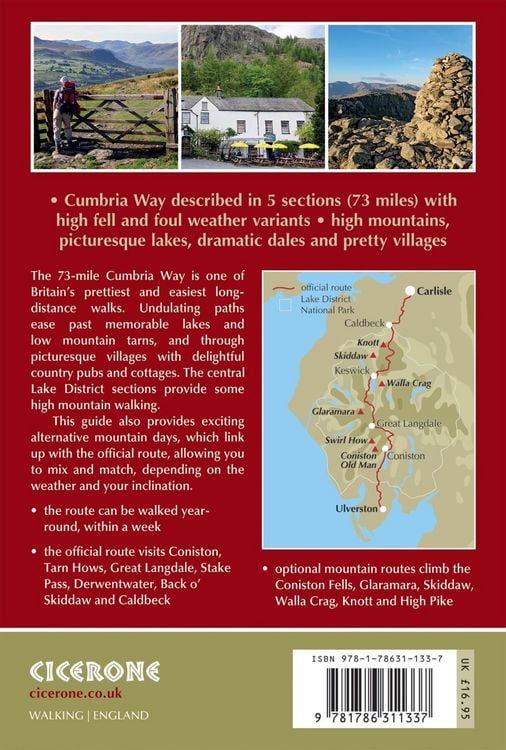 Produktbild: Walking The Cumbria Way