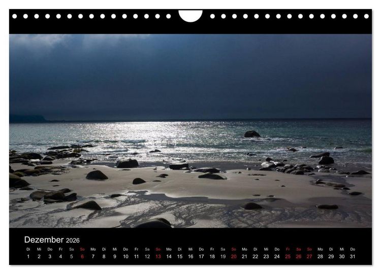 Produktbild: Sommer auf den Lofoten (Wandkalender 2026 DIN A4 quer), CALVENDO Monatskalender