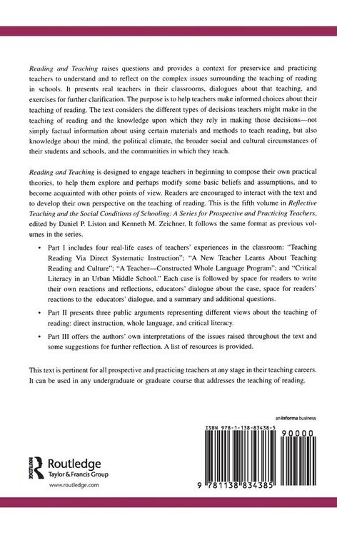 Produktbild: Reading and Teaching