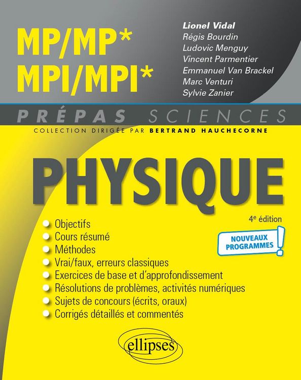 Produktbild: Physique MP/MP* MPI/MPI* - Programme 2022