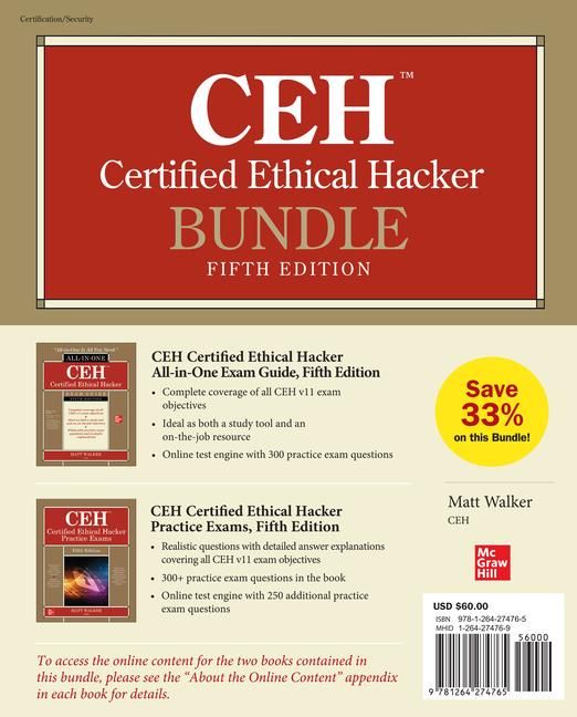 Produktbild: Ceh Certified Ethical Hacker Bundle, Fifth Edition