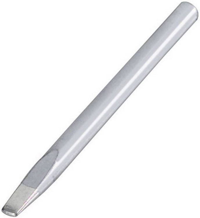 Produktbild: TOOLCRAFT L&ouml;tspitze Mei&szlig;elform Spitzen-Gr&ouml;&szlig;e 6mm Spitzen-L&auml;nge 75mm Inhalt 1St.