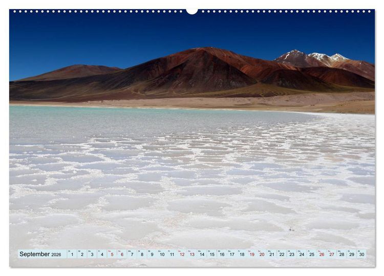 Produktbild: ATACAMA Wunder der Natur (hochwertiger Premium Wandkalender 2026 DIN A2 quer), Kunstdruck in Hochglanz