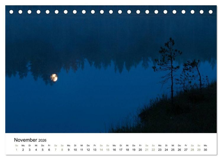 Produktbild: Einblick-Natur: Finnland nat&uuml;rlich (Tischkalender 2026 DIN A5 quer), CALVENDO Monatskalender