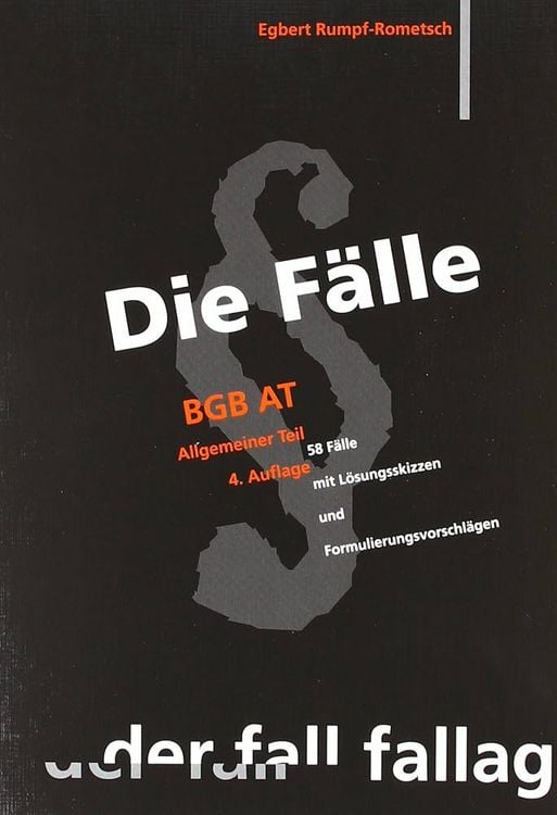 Produktbild: Die F&auml;lle. BGB AT
