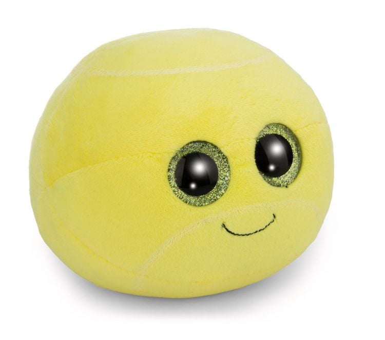 Produktbild: NICI Pl&uuml;sch GLUBSCHIS Tennisball Dennis gelb 13cm