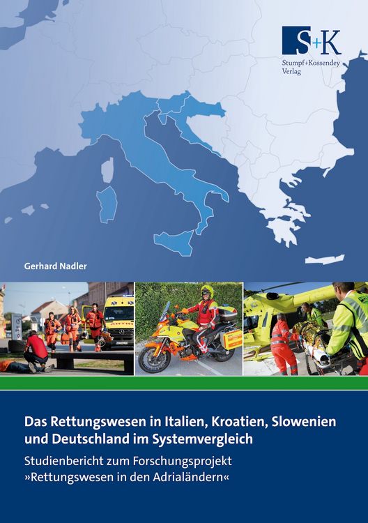 Produktbild: Das Rettungswesen in Italien, Kroatien, Slowenien und Deutschland im Systemvergleich