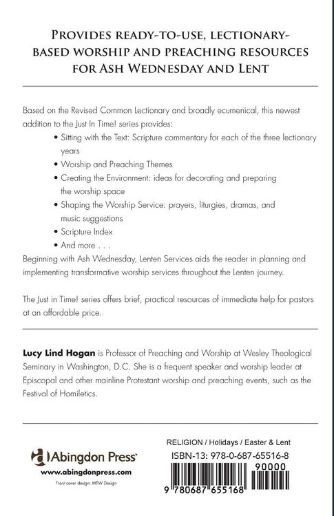 Produktbild: Just in Time! Lenten Services
