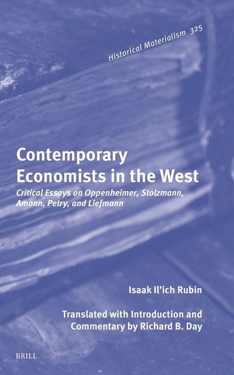 Produktbild: Contemporary Economists in the West