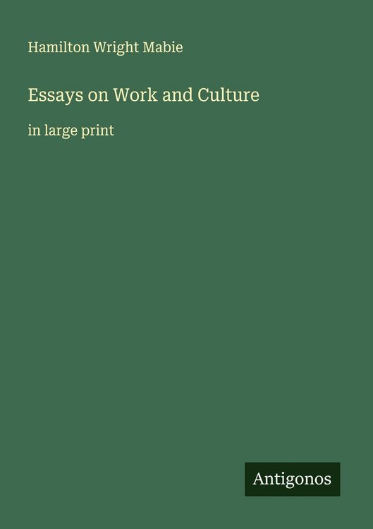 Produktbild: Essays on Work and Culture