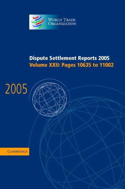 Produktbild: Dispute Settlement Reports 2005