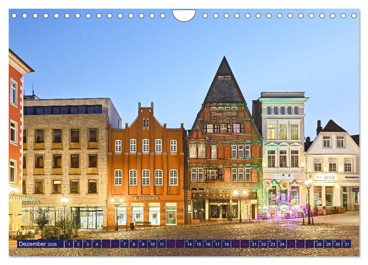 Produktbild: Minden &ndash; Stadt- und Naturmotive aus Ostwestfalen (Wandkalender 2026 DIN A4 quer), CALVENDO Monatskalender