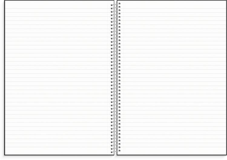 Produktbild: Burde Notizbuch A4 schwarz