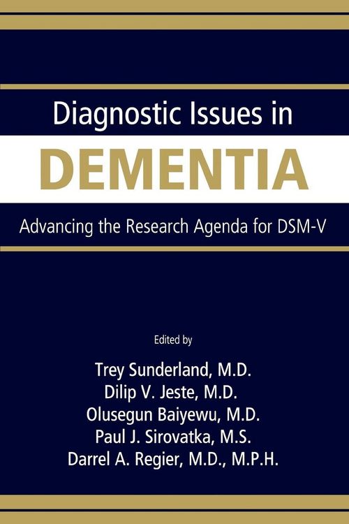Produktbild: Diagnostic Issues in Dementia