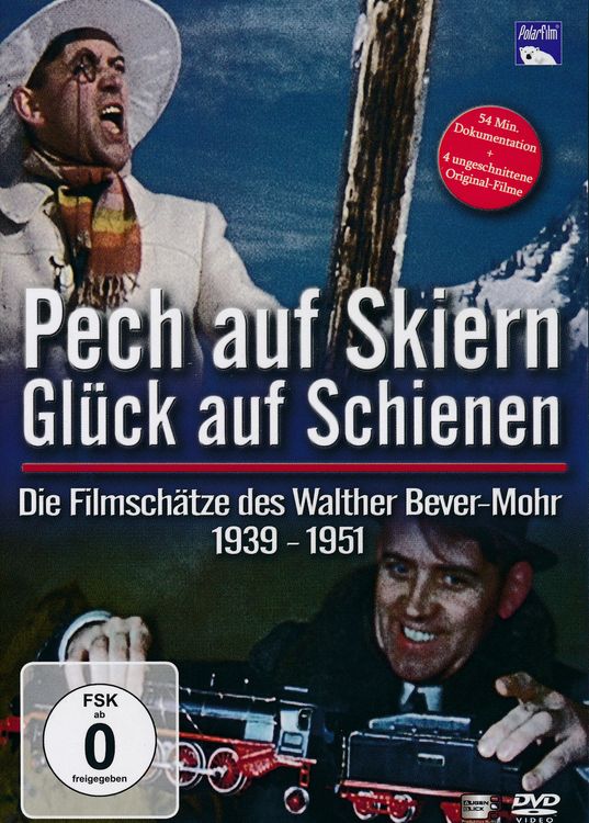 Produktbild: Pech auf Skiern, Gl&uuml;ck auf Schienen - Die Filmsch&auml;tze des Walther Bever-Mohr 1939 - 1951