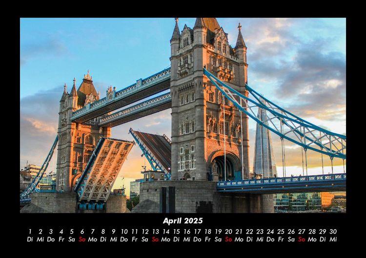 Produktbild: London - Impressionen 2025 Fotokalender DIN A3