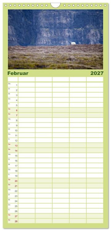 Produktbild: Familienplaner 2027 - Unter Schafen - Wegbegleiter auf Reisen mit 5 Spalten (Wandkalender, 21 x 45 cm) CALVENDO