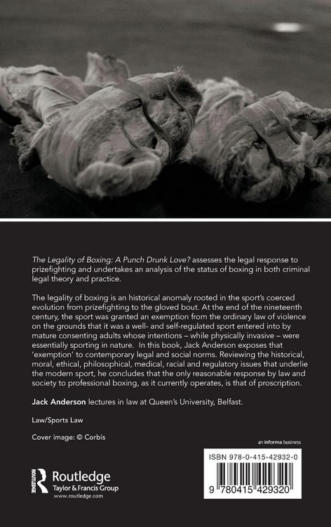 Produktbild: The Legality of Boxing