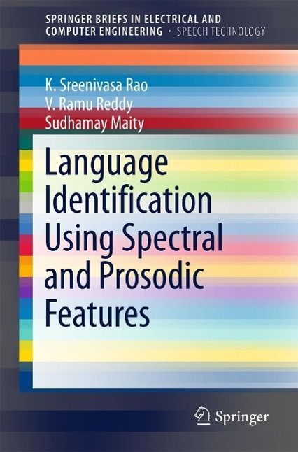 Produktbild: Language Identification Using Spectral and Prosodic Features