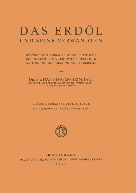 Produktbild: Das Erd&ouml;l und seine Verwandten