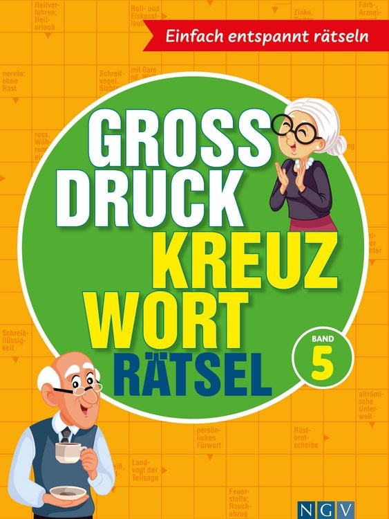 Produktbild: Gro&szlig;druck Kreuzwortr&auml;tsel Band 5 I R&auml;tselbuch f&uuml;r Senioren & Rentner
