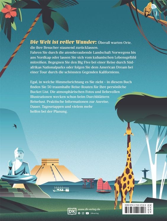 Produktbild: 50 unvergessliche Reisen, die man gemacht haben sollte