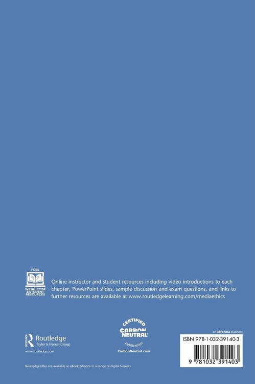 Produktbild: Media Ethics