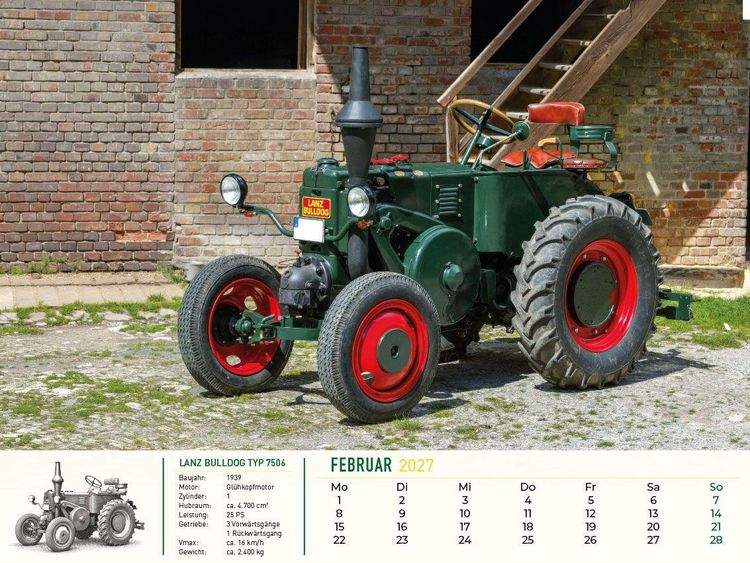 Produktbild: Lanz Bulldog - Tradition trifft Leidenschaft 2027