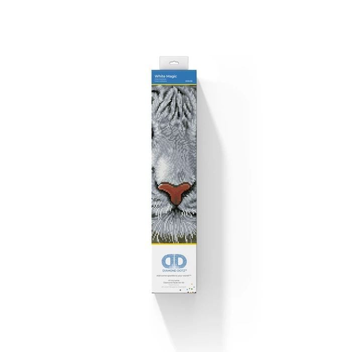 Produktbild: DIAMOND DOTZ - Diamond Painting Weisser Tiger