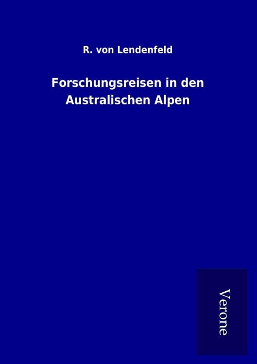 Produktbild: Forschungsreisen in den Australischen Alpen