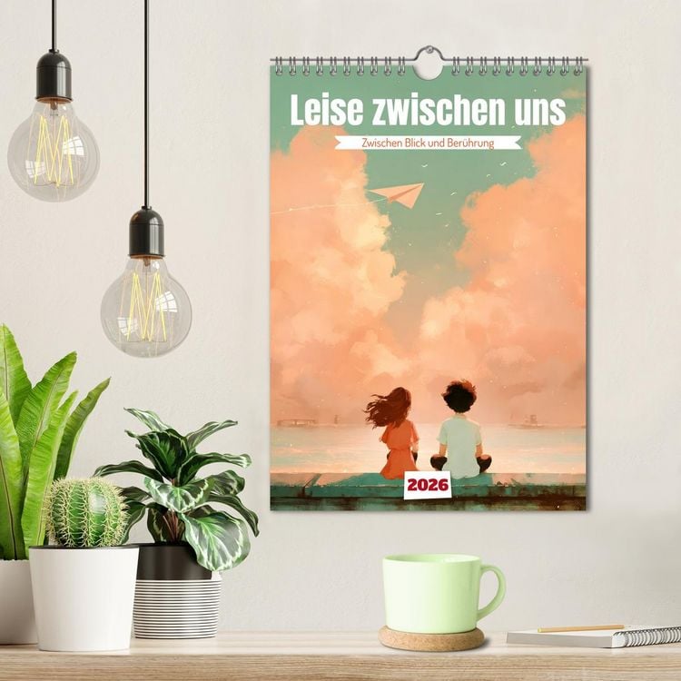 Produktbild: Leise zwischen uns (Wandkalender 2026 DIN A4 hoch), CALVENDO Monatskalender