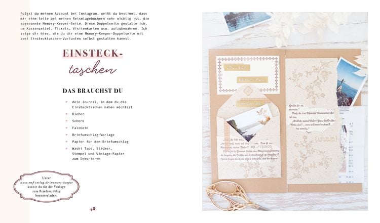 Produktbild: Memory Keeper – Vintage-Journaling und Scrapbooking mit fraeuleinfotofee